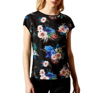 Ted Baker floral top Sammer size 1 S